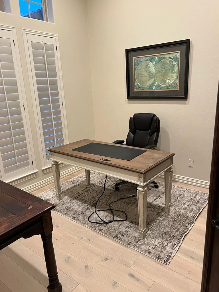 Engineered hardwood flooring installation project 12 in the Houston area