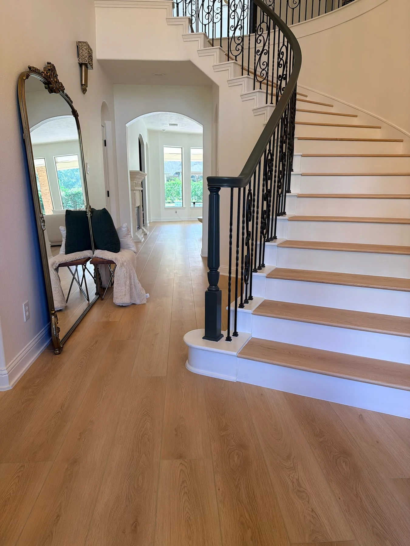 LVP and laminate flooring project 32 in the Houston area